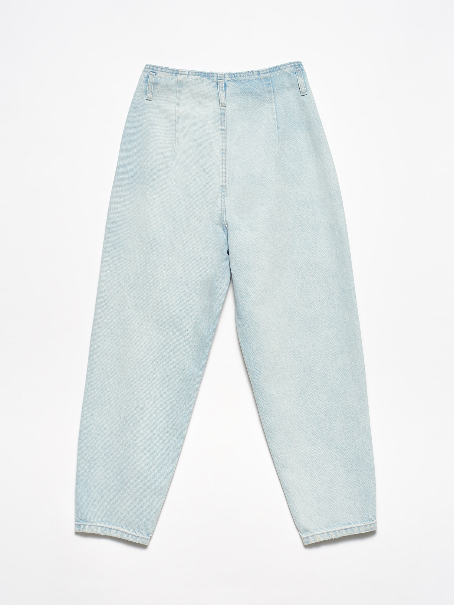 4073 Yüksek Bel Pileli Mom Jean | PANTOLON | Dilvin
