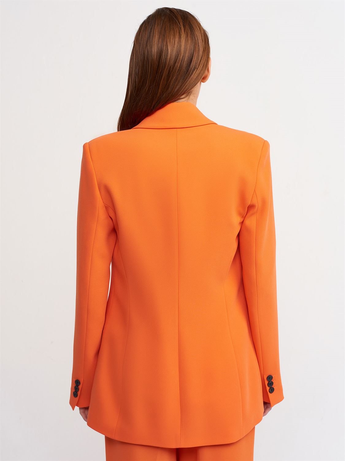 6921 Blazer Ceket-Oranj | CEKET | Dilvin
