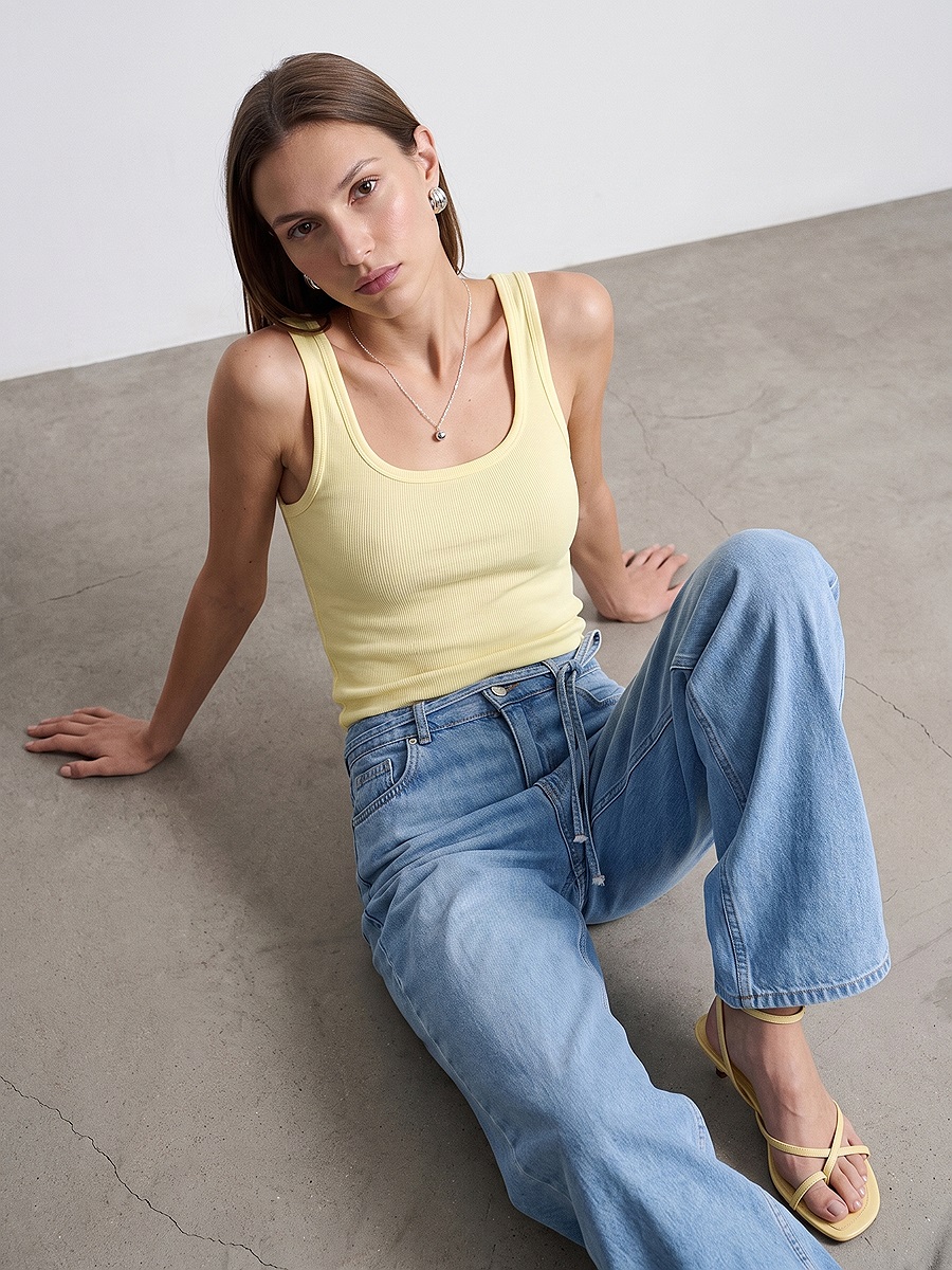 32807 Bra-Free Atlet-Açık Sarı