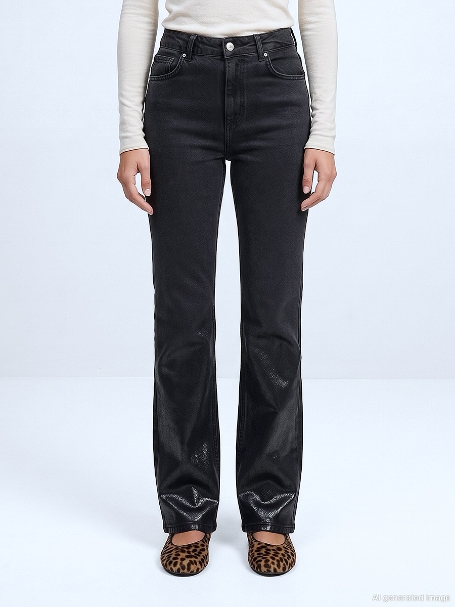 72391 Yüksek Bel Flare Jean